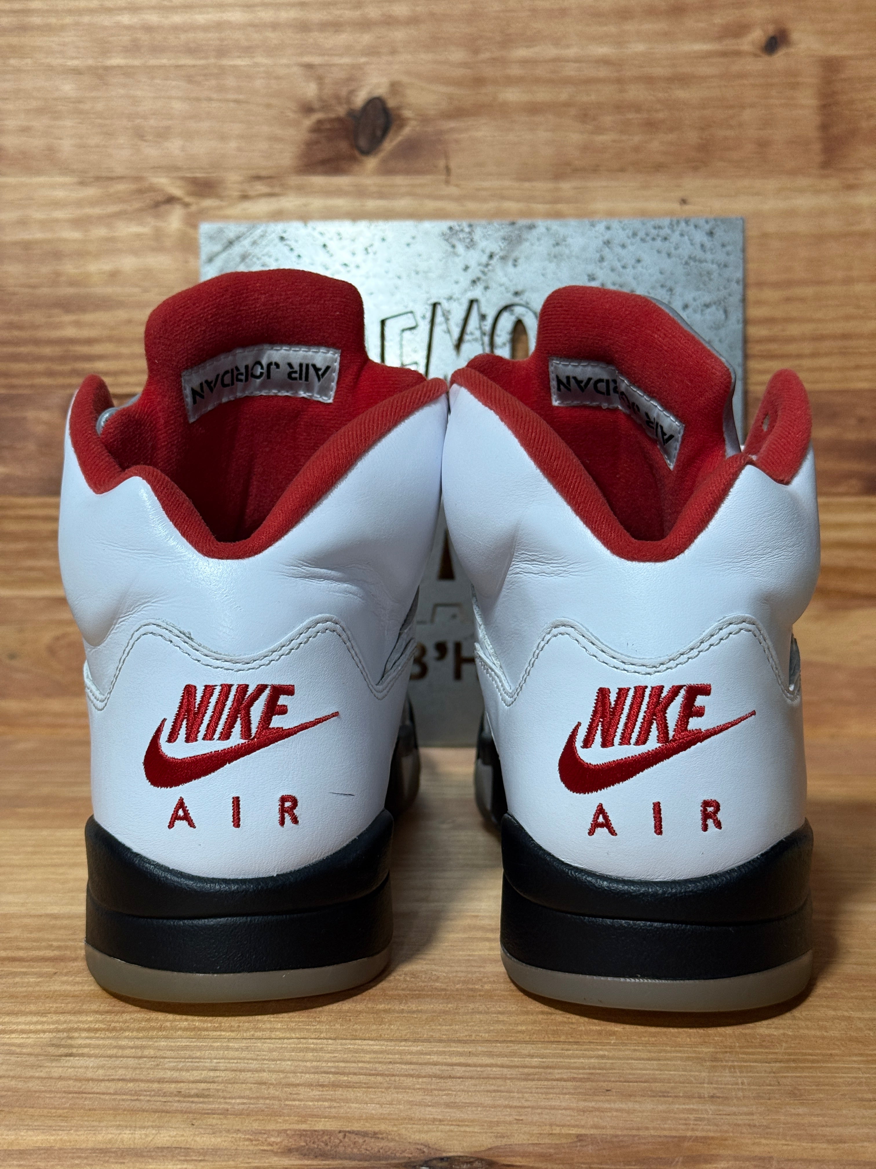 Jordan 5 Retro Fire Red Silver Tongue (2020)