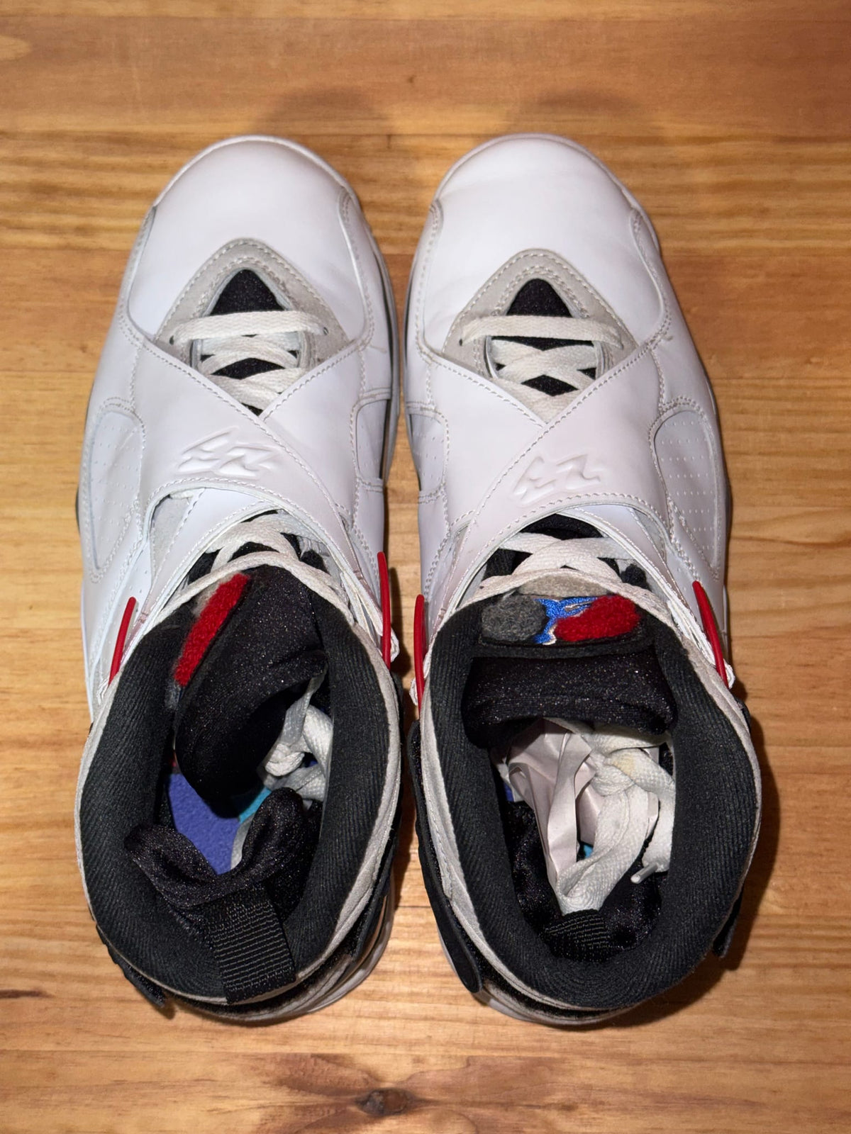 Jordan 8 Retro White True Red (2025) - Size 9