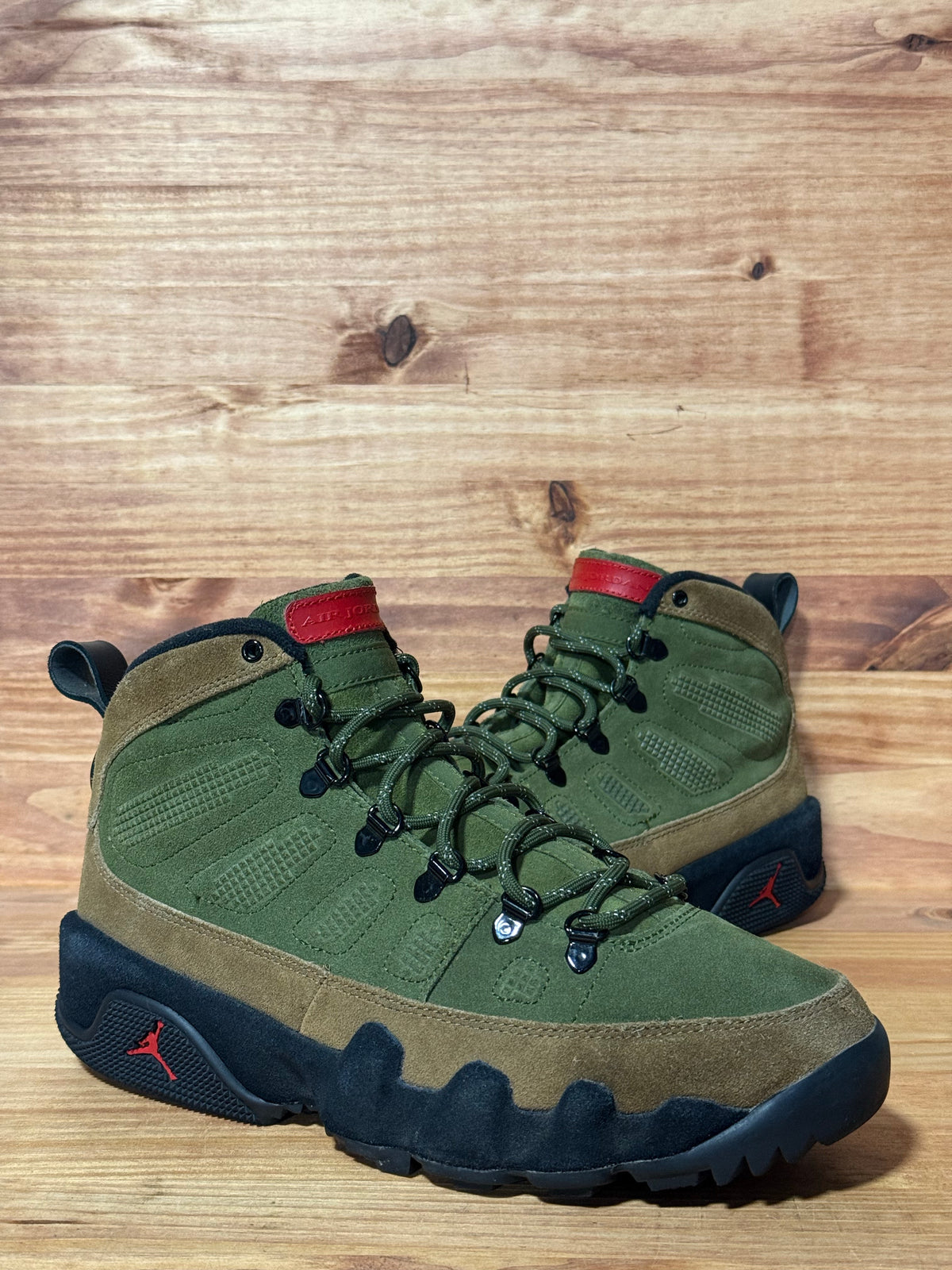 Jordan 9 Retro Boot NRG Military Brown