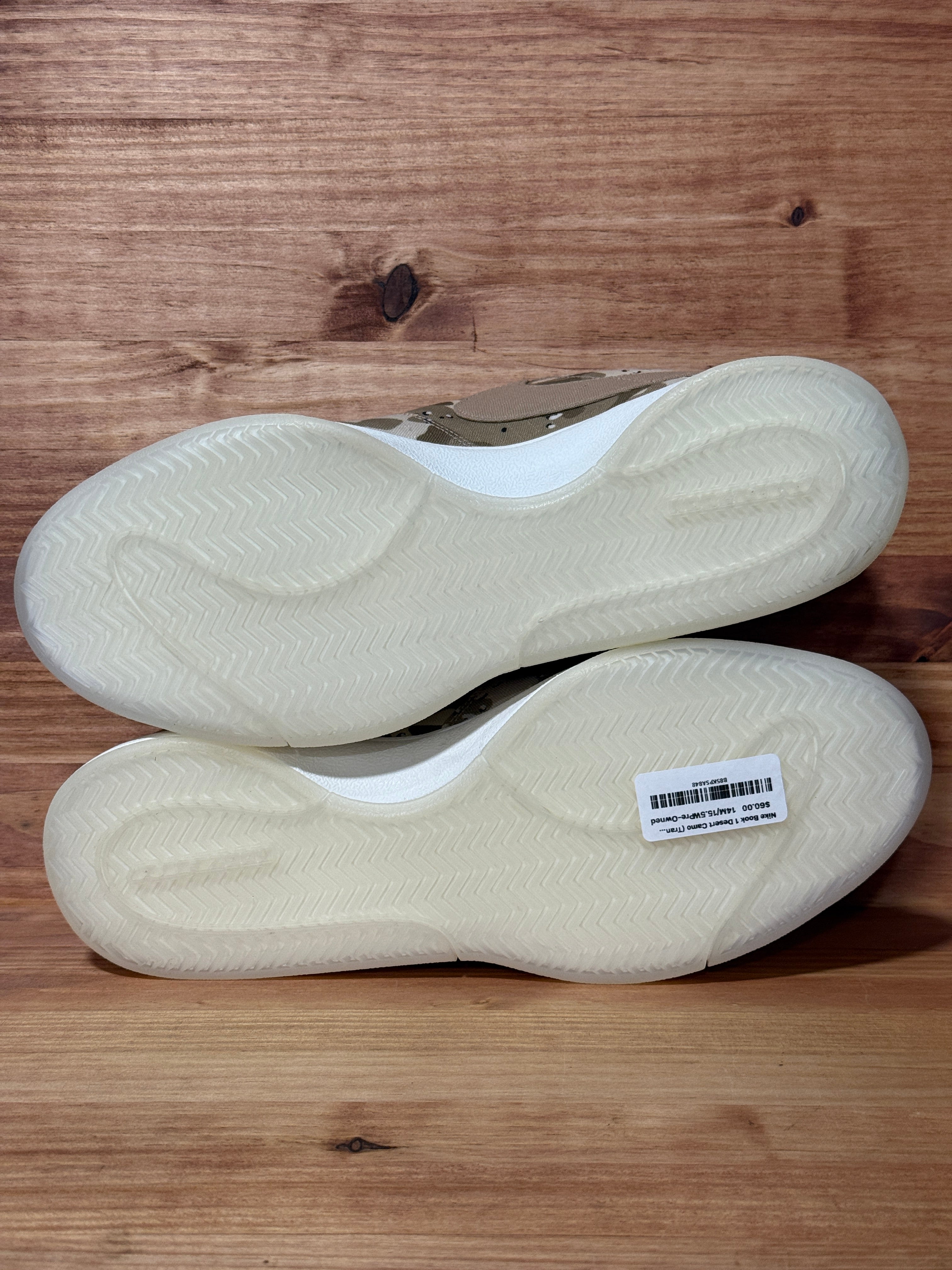 Nike Book 1 Desert Camo (Translucent Outsole)