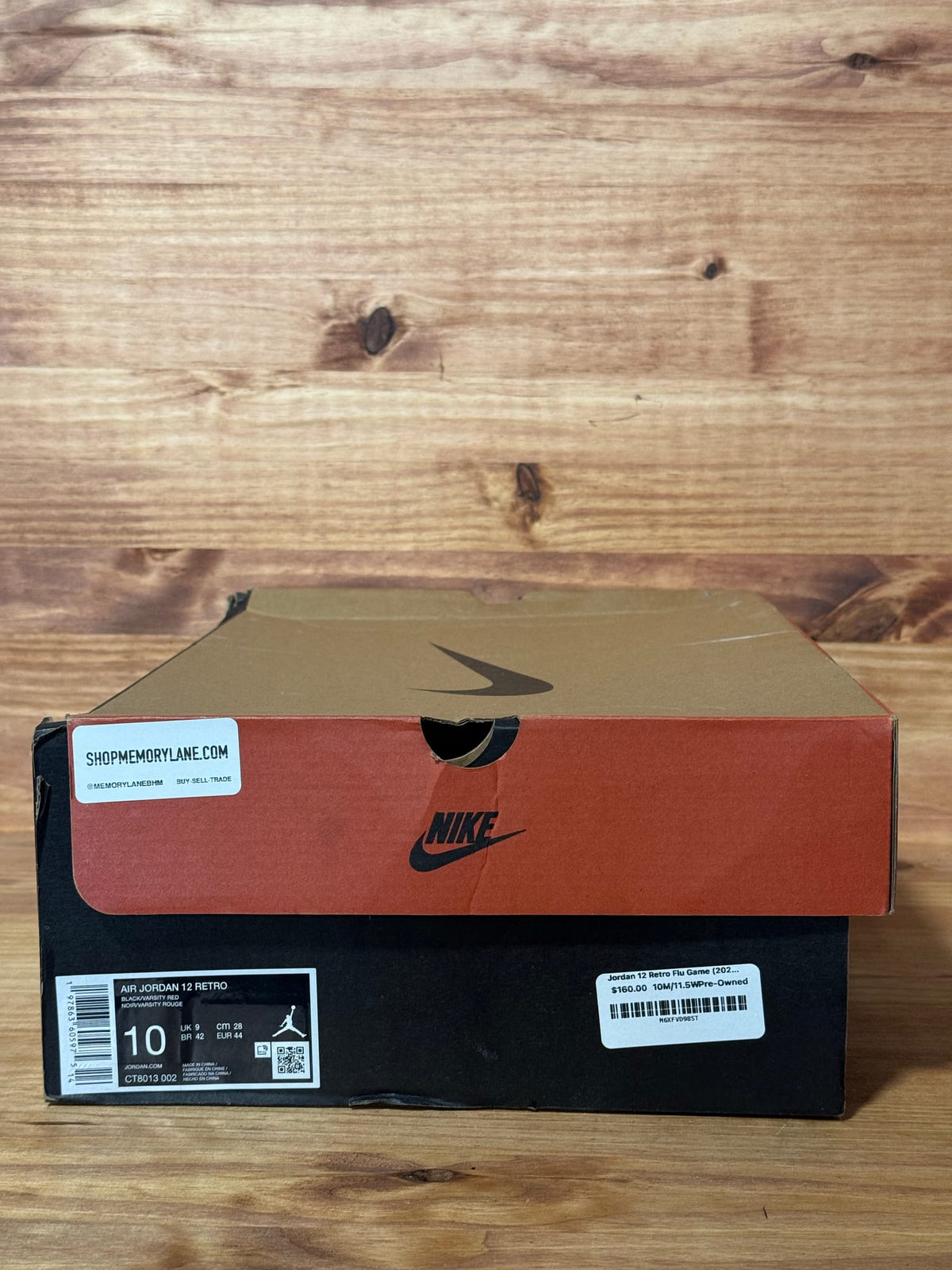 Jordan 12 Retro Flu Game (2025) - Size 10