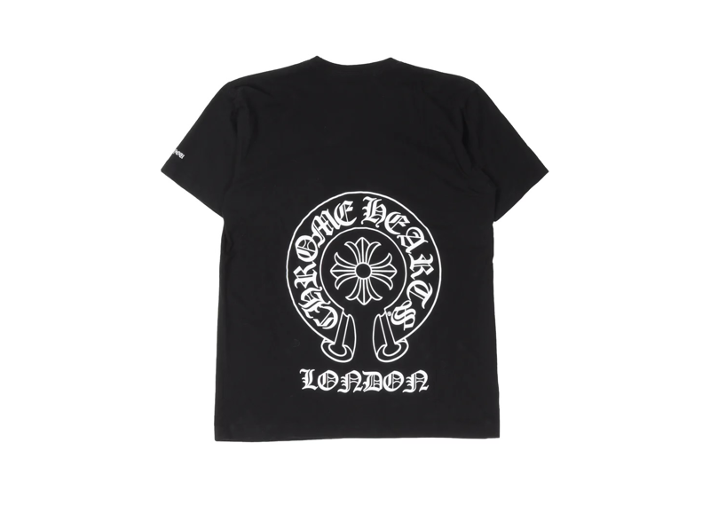 Tシャツ・カットソー Chrome Hearts London Exclusive Tee Chrome Hearts London Exclusive T-shirt Black Men's - US